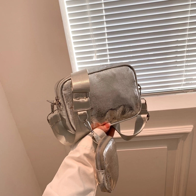 Women's Small All Seasons Pu Leather Streetwear Shoulder Bag Underarm Bag
