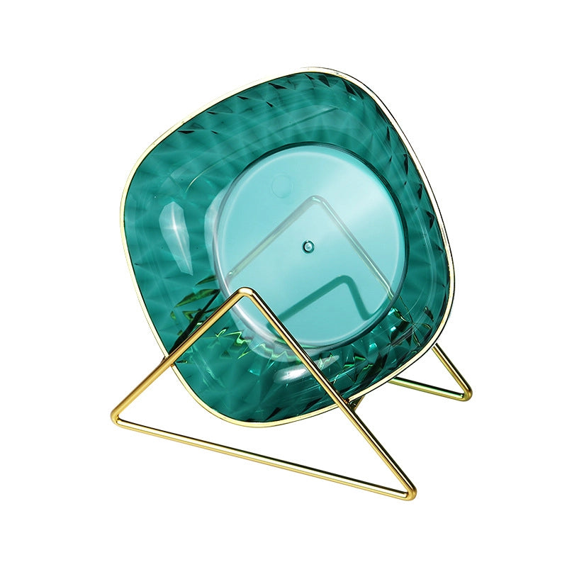 Light Luxury Transparent High-grade Bone Spitting Dish Household Dining Table Bone Dish Food Grade Snack Dish Fruit Dish Candy Nut Dish