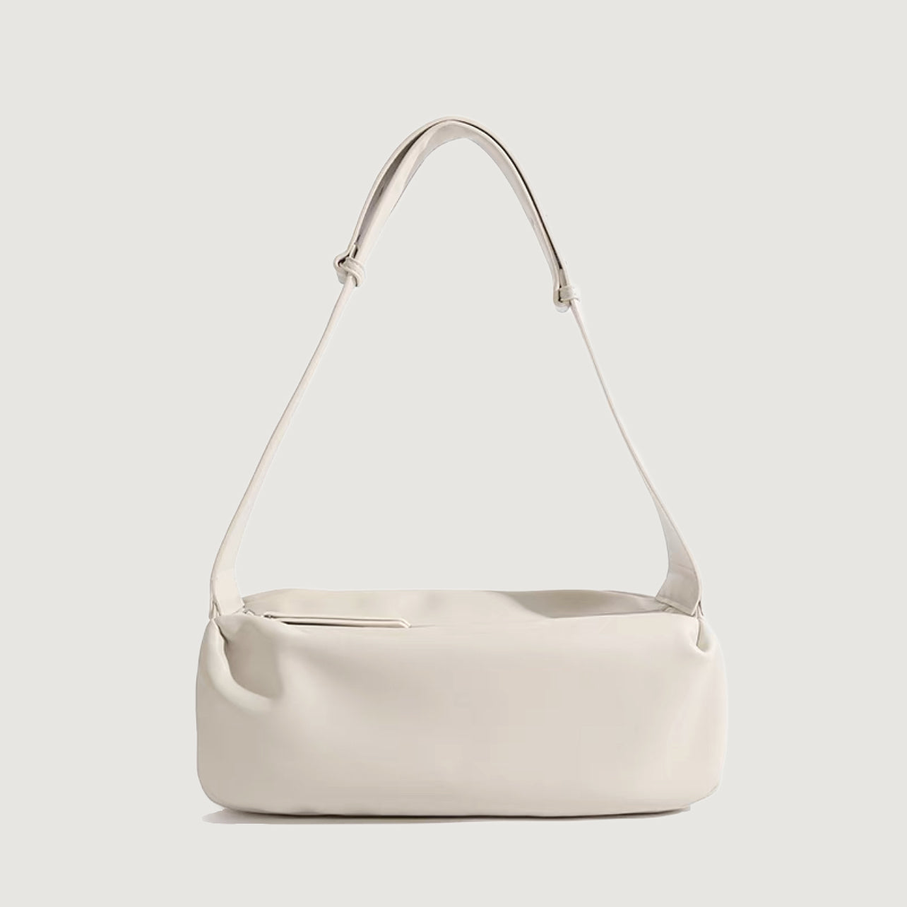Soft Leather Baguette Bag