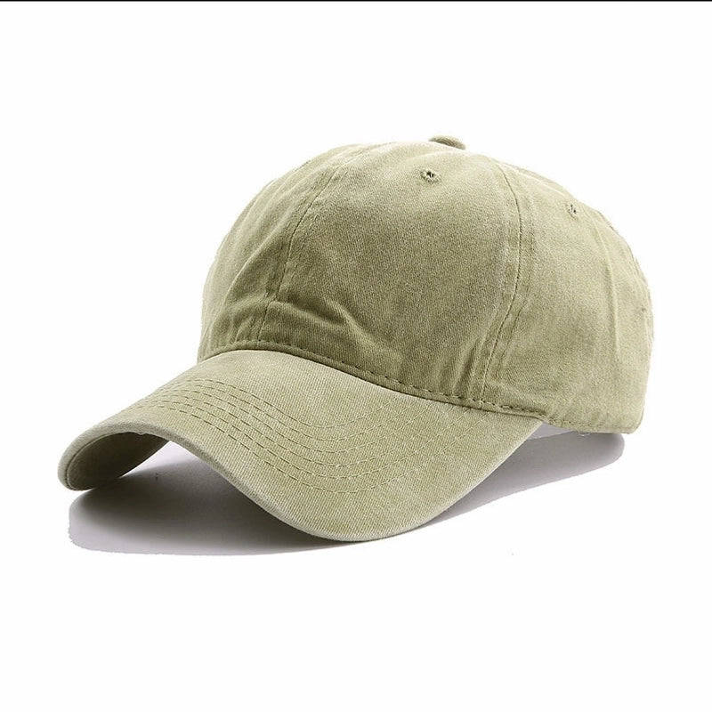 Unisex Basic Solid Color Curved Eaves Baseball Cap