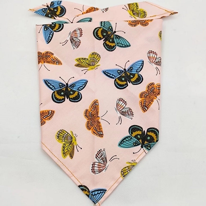Cartoon Style Cotton Flower Printing Pet Saliva Towel
