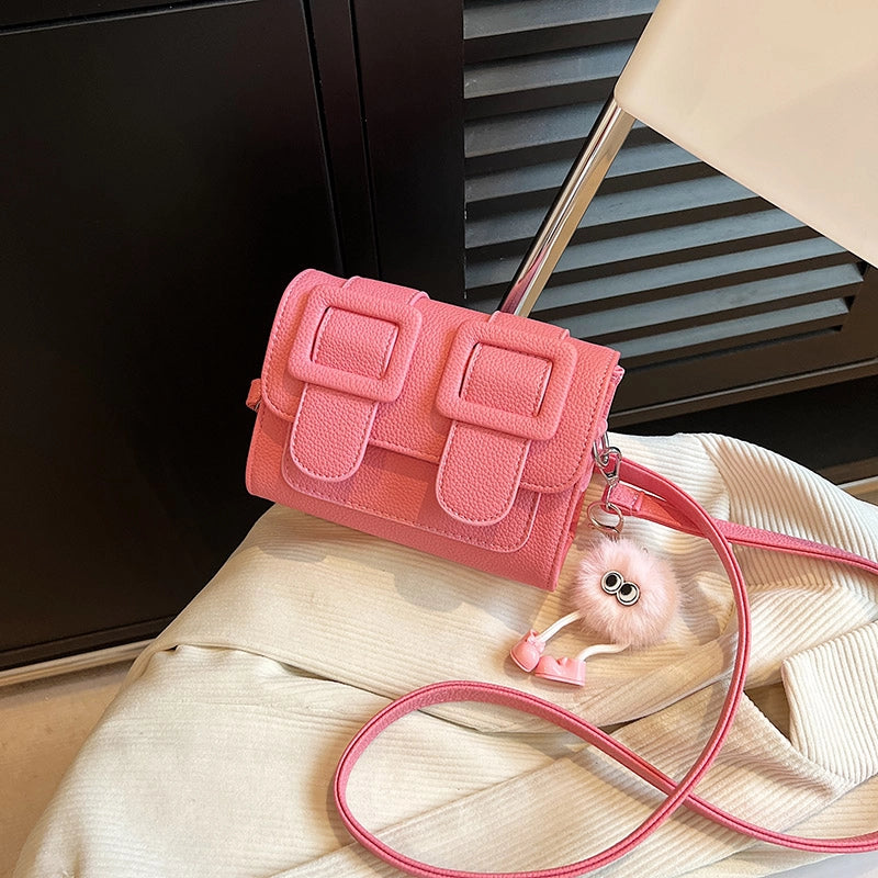 Women's Spring&summer Pu Leather Vacation Shoulder Bag
