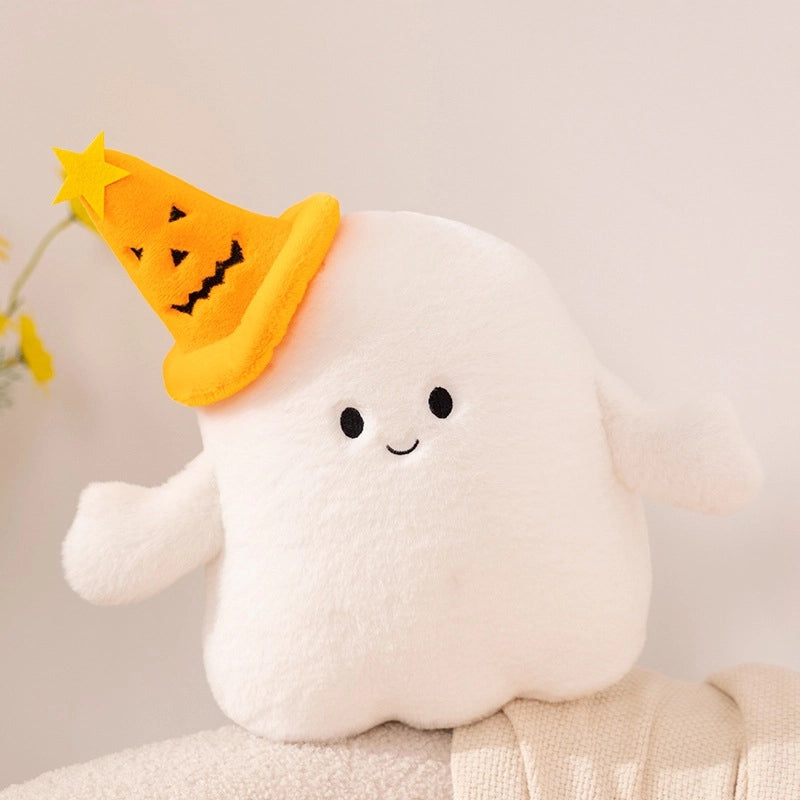 Halloween Elf Demon Plush Pumpkin Sofa Cushion Happy Halloween Demon Ghost Pillow