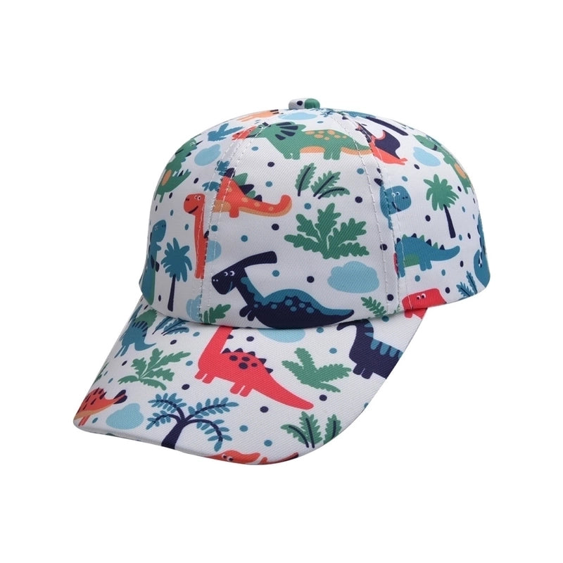 Children Unisex Basic Minimalist Gradient Color  Printing Ivy Cap