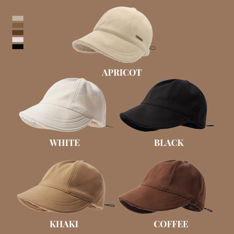 Warm Plush Bucket Hat