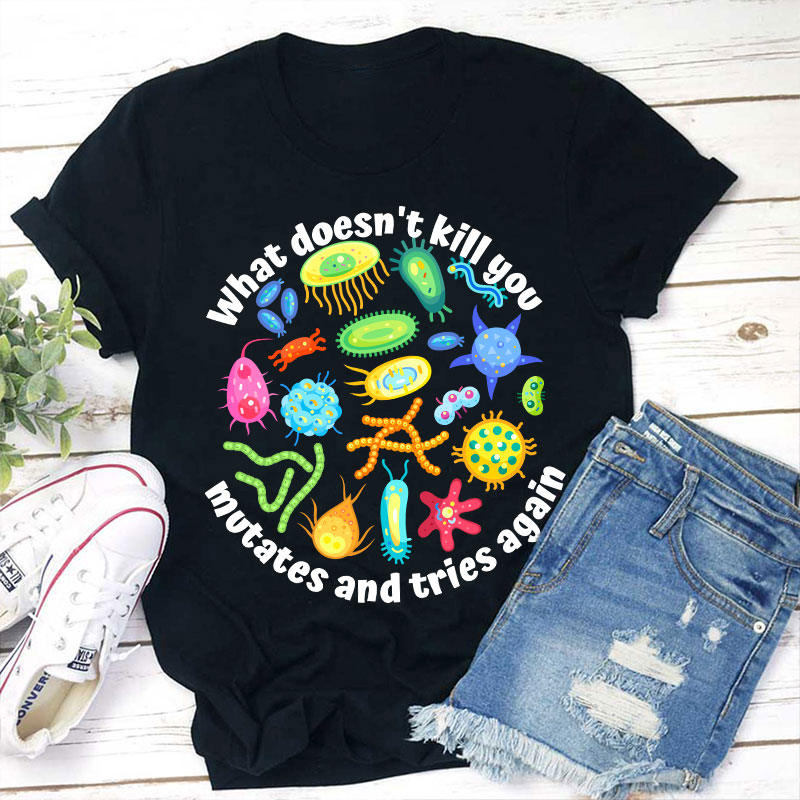 Funny Virus Science Teacher T-Shirt