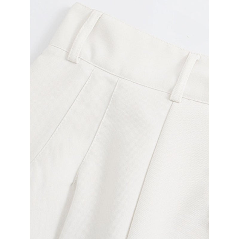 Office Wear High Waist Straight Pants For Women