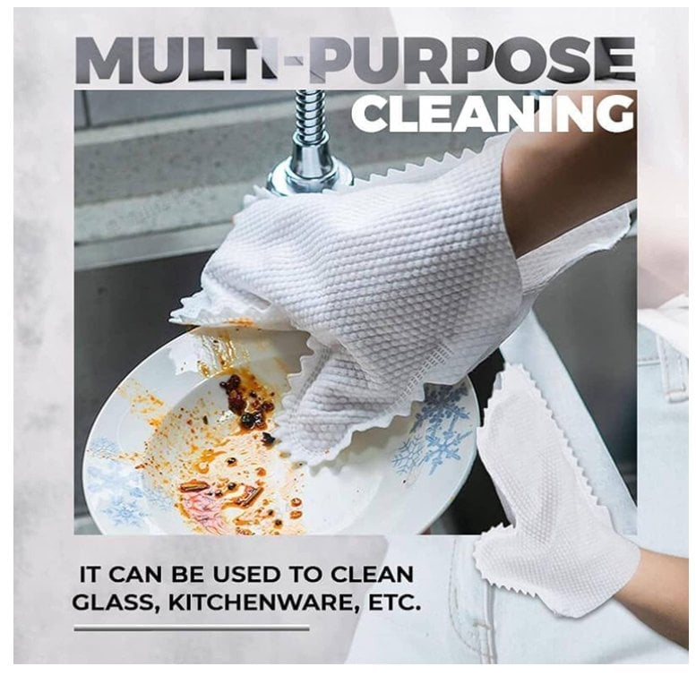 🔥 Multi-purpose Washable Dusting Gloves