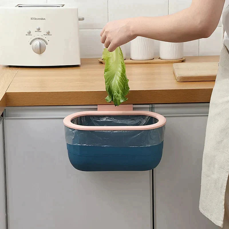 Hanging Cabinet trash holder