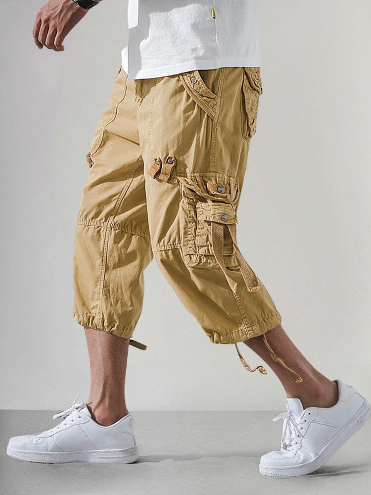 Stylish 100% Cotton Cargo Shorts