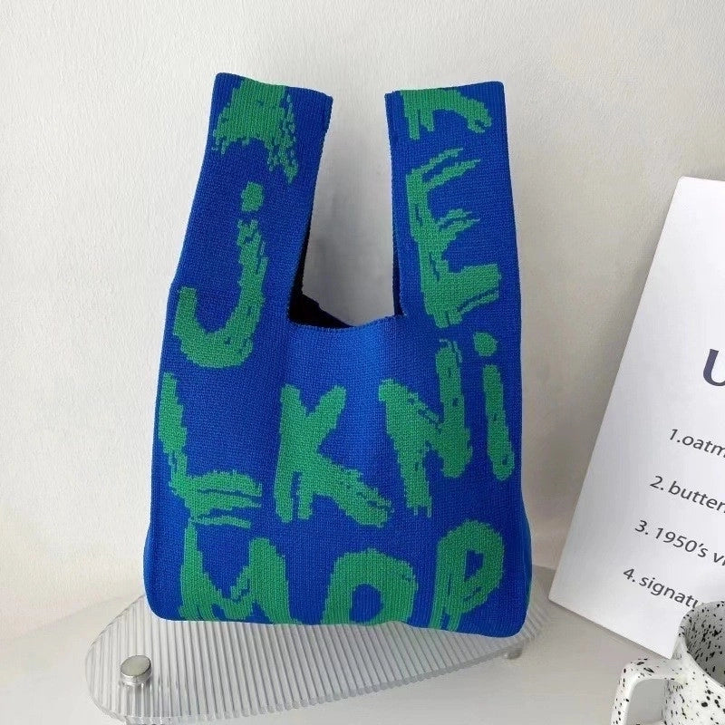 Spring And Summer New Arrival Women's Bag Handbag Bag Fashionable Simple Niche Knitted Bag Vesel Bag Crossbody Bag