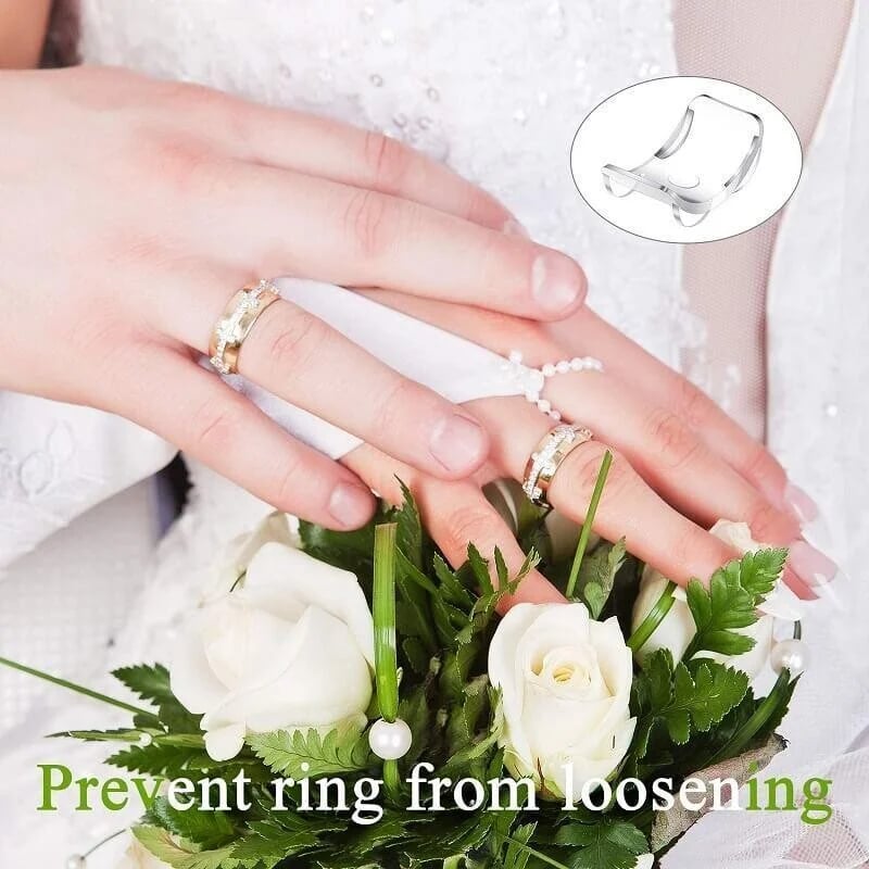 🎉BUY MORE SAVE MORE🎁8Pcs Silicone Invisible Ring Size Adjuster