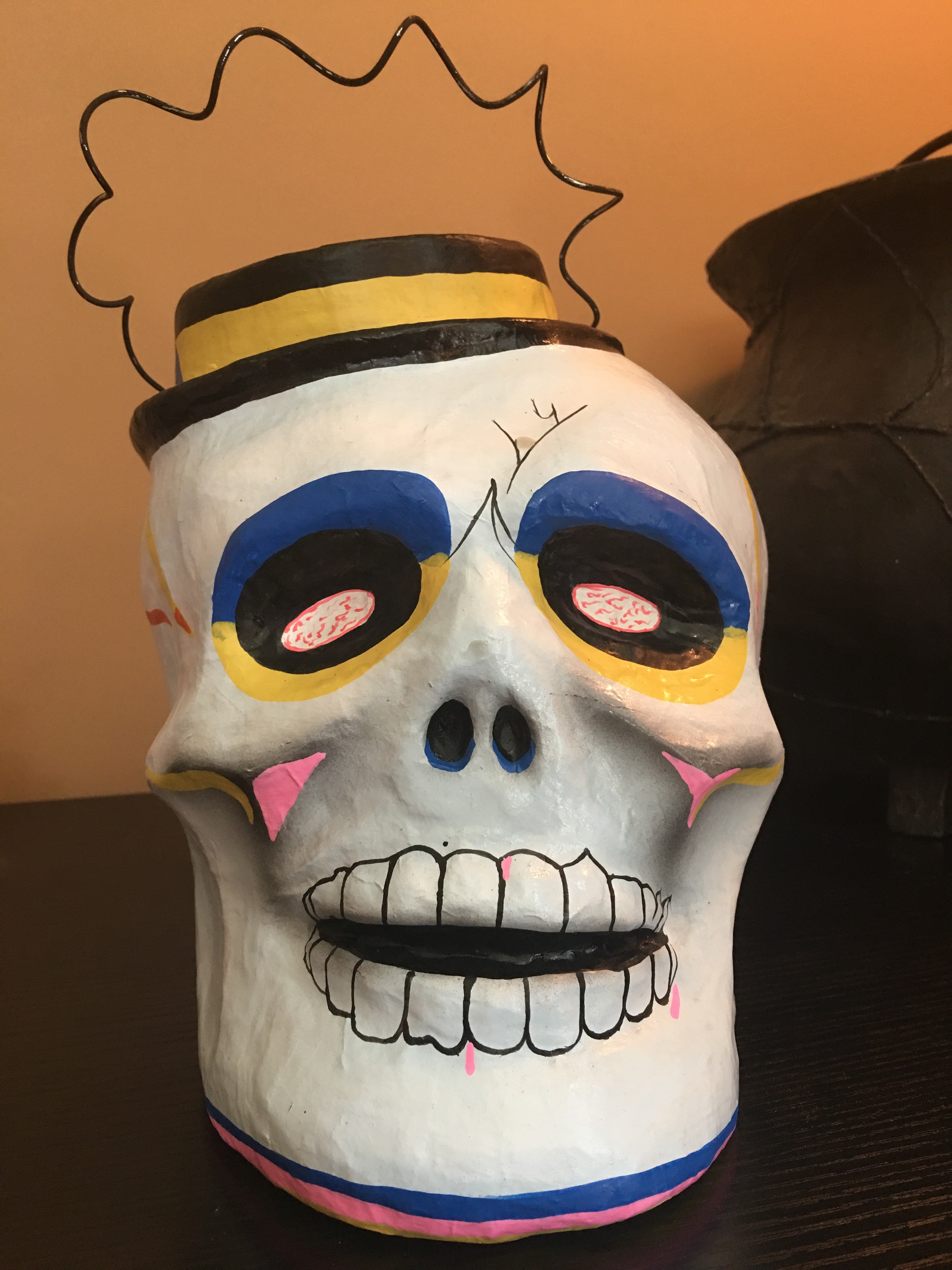 Retro Skull Candy Bucket