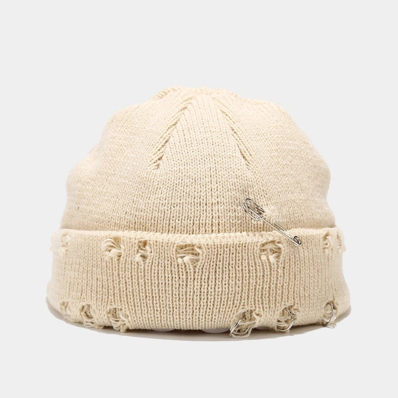 Unisex Basic Modern Style Classic Style Solid Color Short Brim Wool Cap