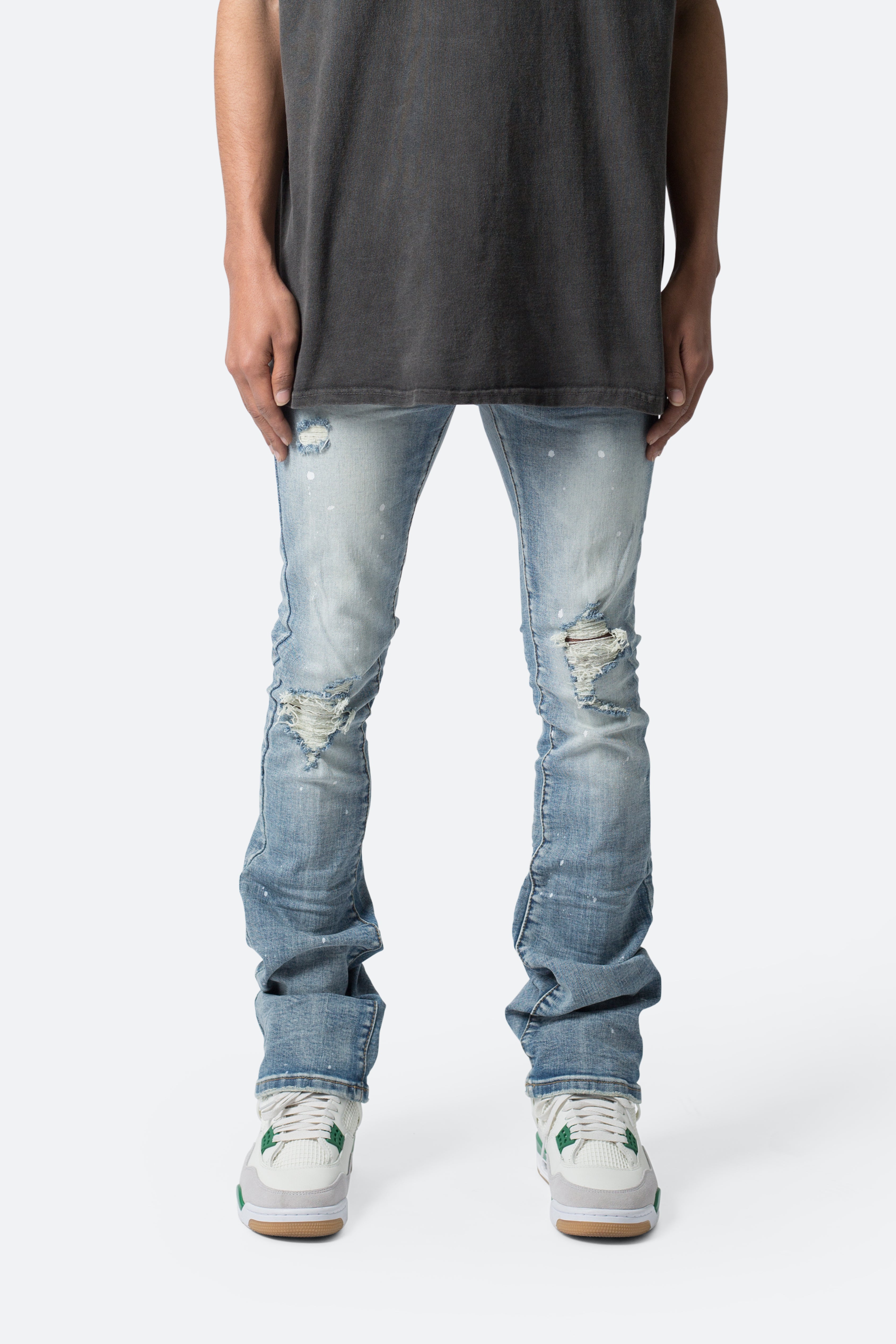 X598 Skinny Stacked Denim - Blue