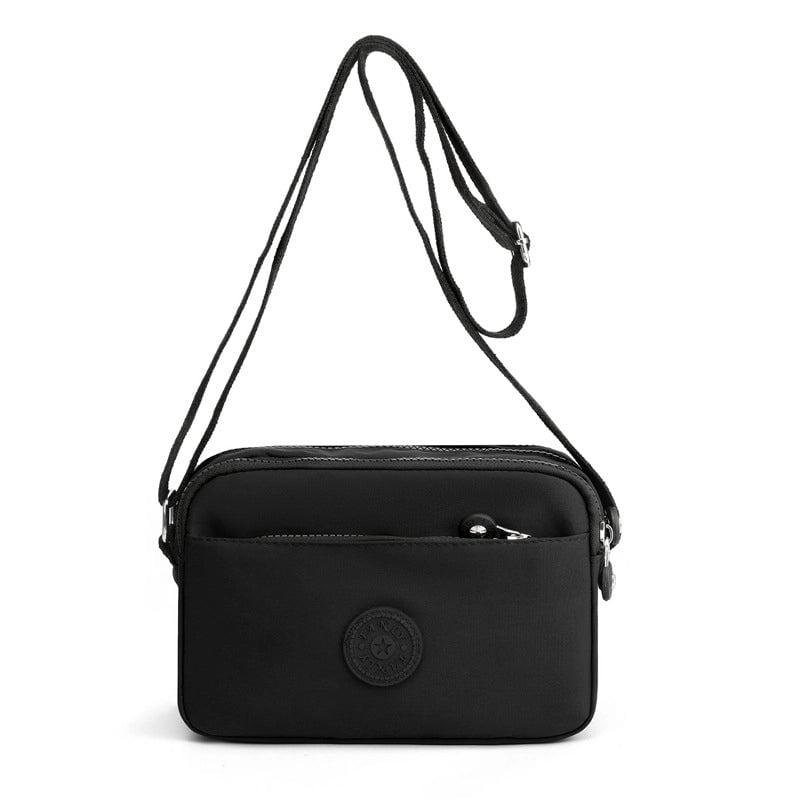 Unisex Oxford Cloth Printing Streetwear Square Zipper Square Bag