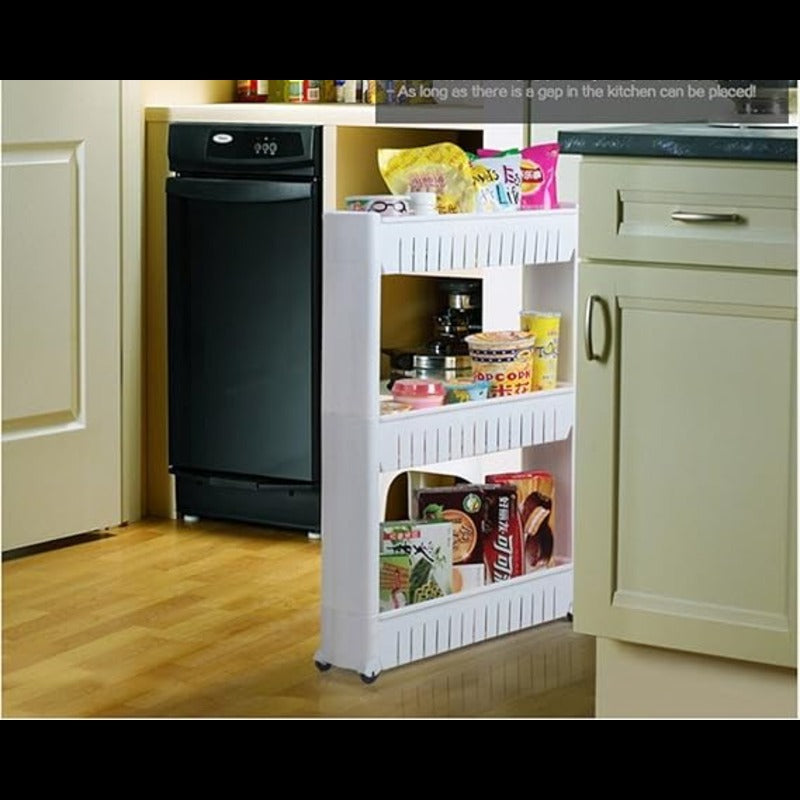 Multifunction 3 Layer Rack. Plastic Storage Organizer