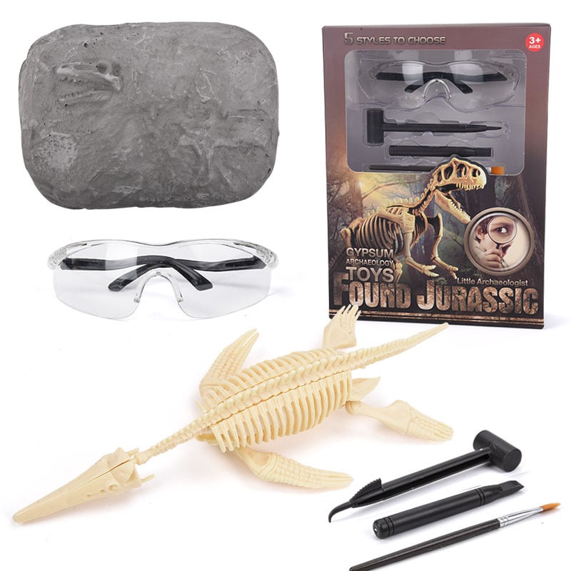 ( Hot Sale- 48% OFF) Dinosaur Fossil Digging Kit--Buy 2 Free Shipping