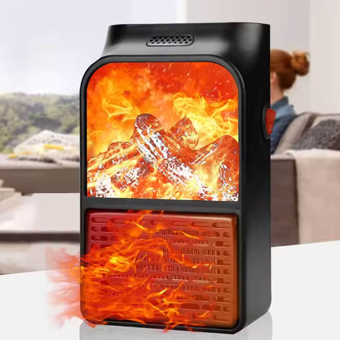 1000W Mini Electric Wall Heater with Remote