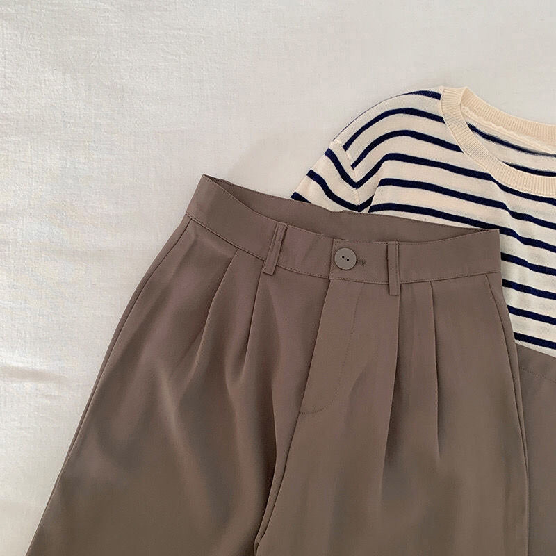 Casual High Waist Women Pants