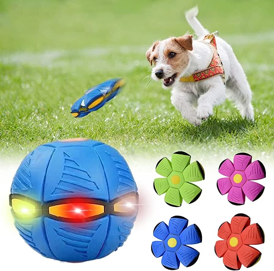 ⚡BIG SALE - Flying Saucer Ball Dog Toy