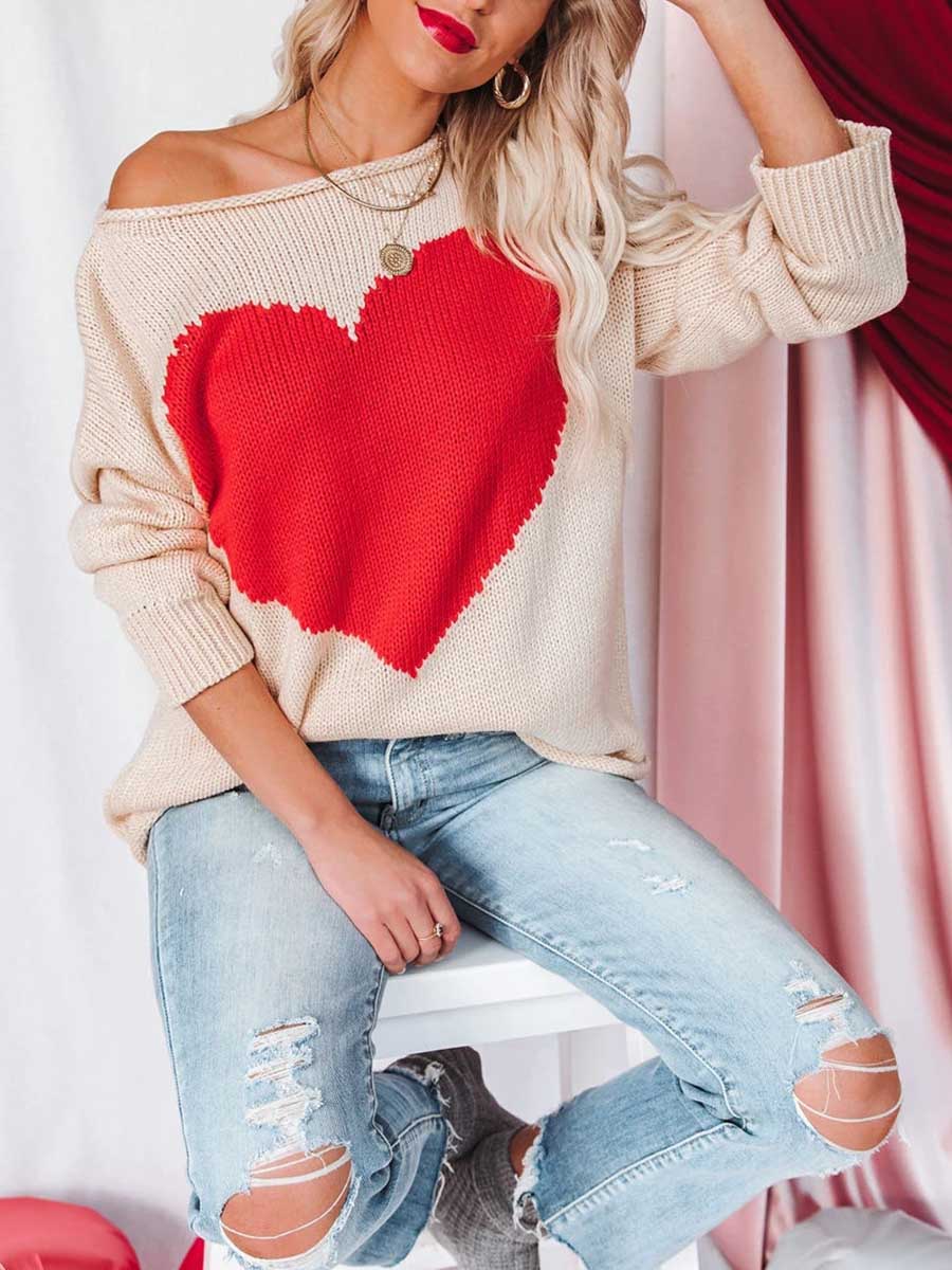 Red Love Sweater