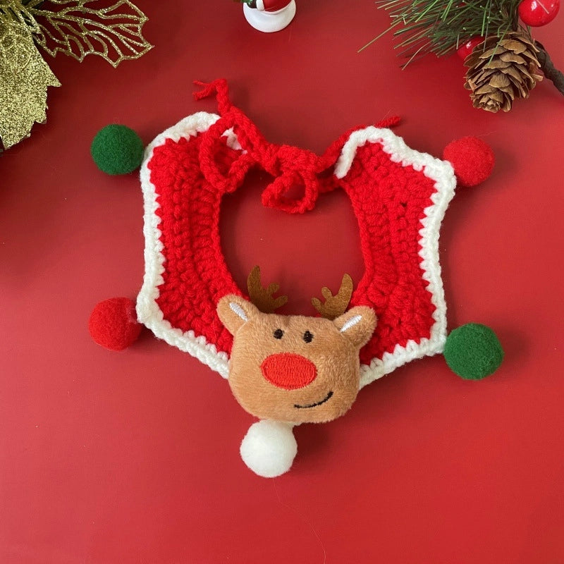 Cute Christmas Elk Pet Accessories