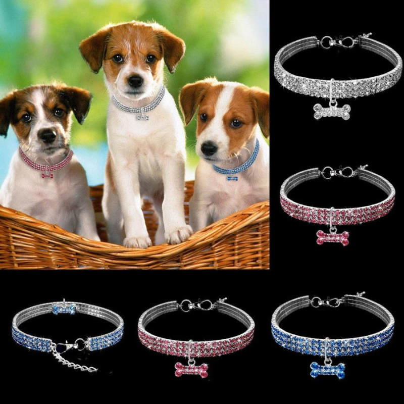 Bling Rhinestone Dog Collars