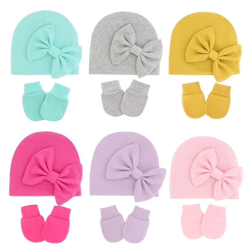 Children Unisex Cute Solid Color Baby Hat
