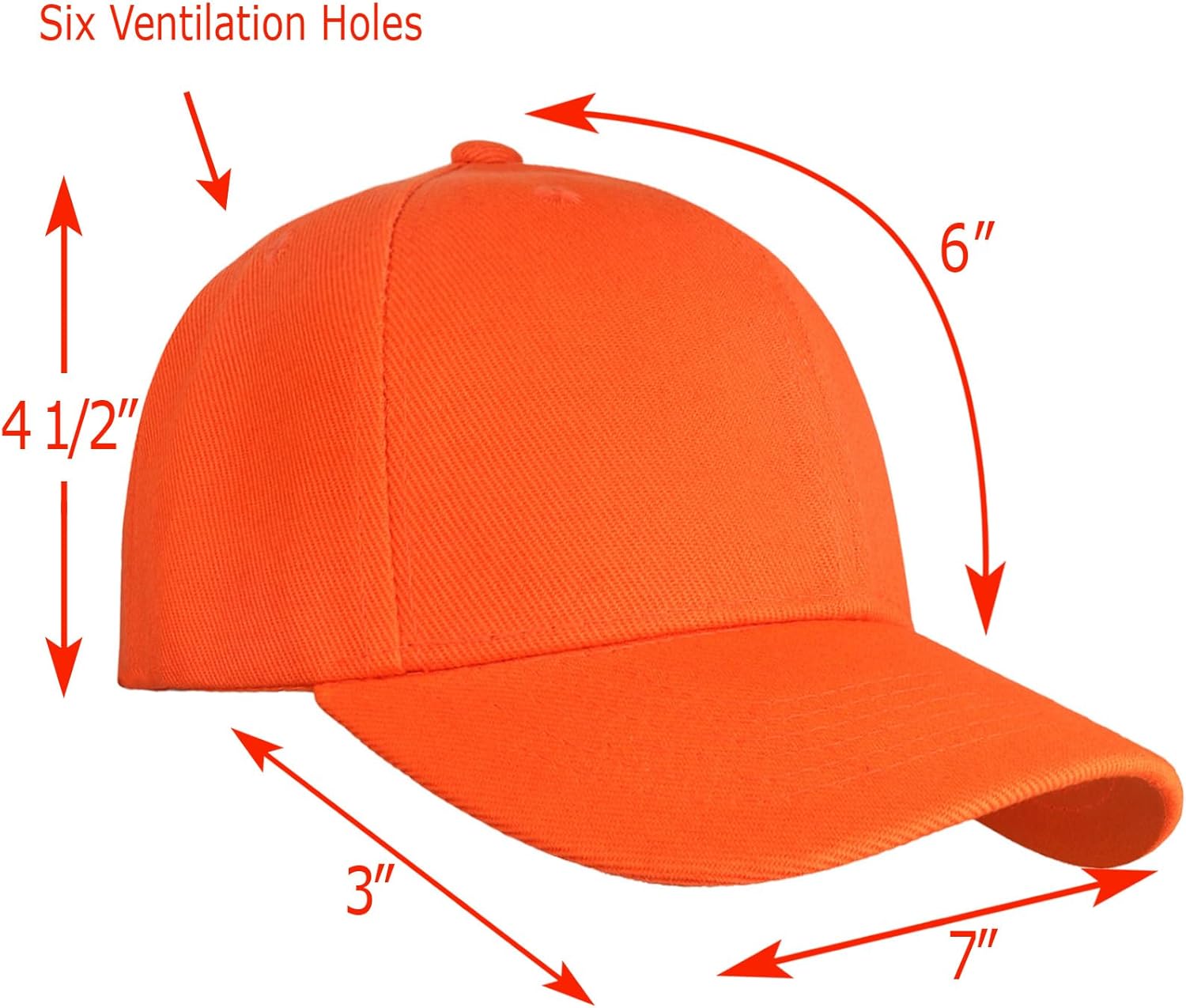 Falari Wholesale Bulk Lot 12-Pack Baseball Cap Adjustable Size Plain Blank Solid Color