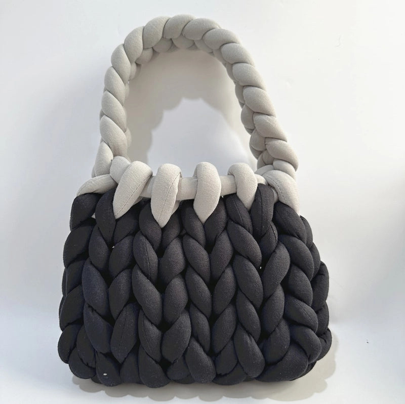 Women's Polyester Color Block Elegant Classic Style Square Open Handbag