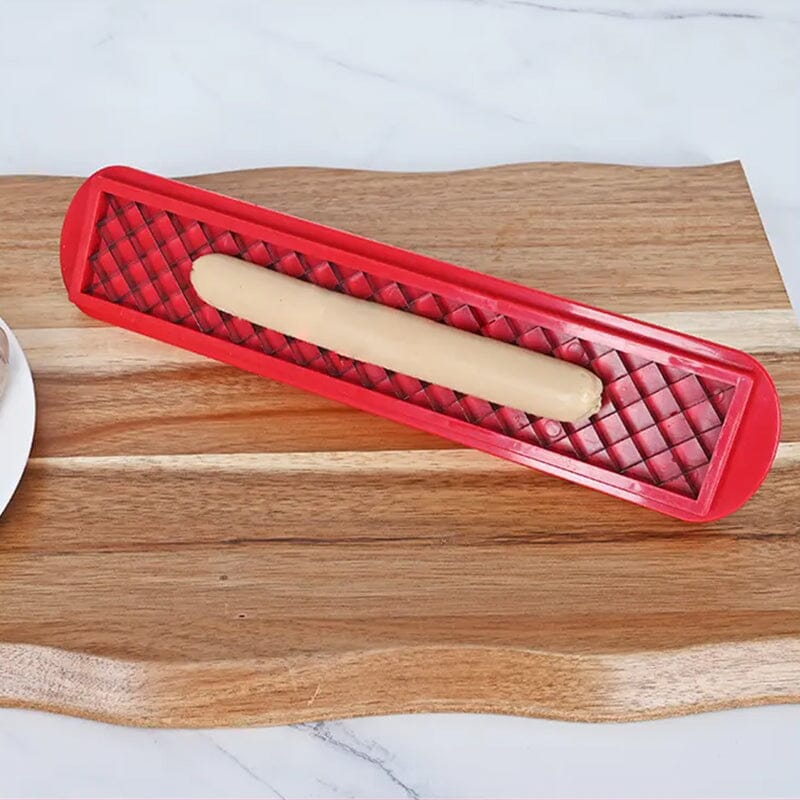 Perfect Criss-Cross Slots Hotdogs Slicer