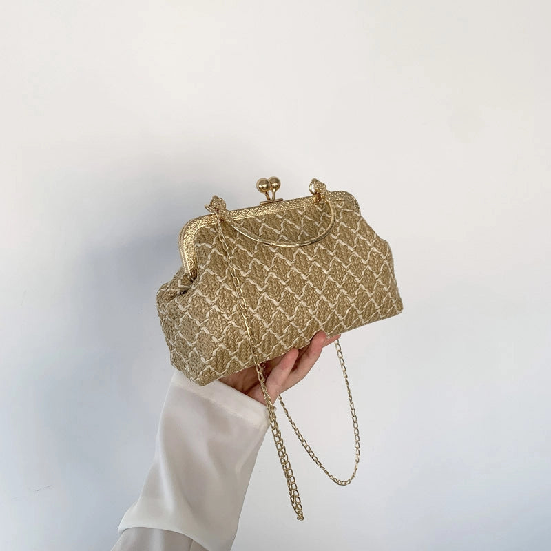 Women's Small All Seasons Braid Ethnic Style Handbag