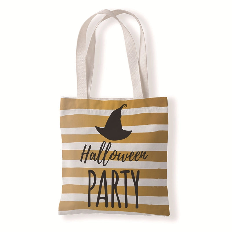 Unisex Minimalist Pumpkin Shopping Bags