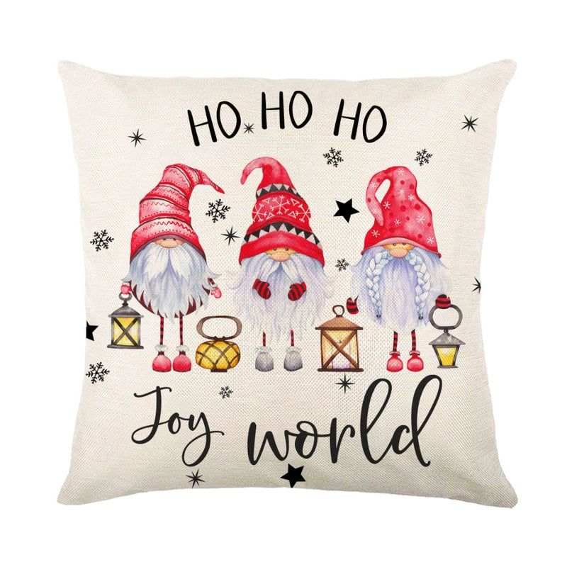 Casual Vacation Letter Linen Pillow Cases