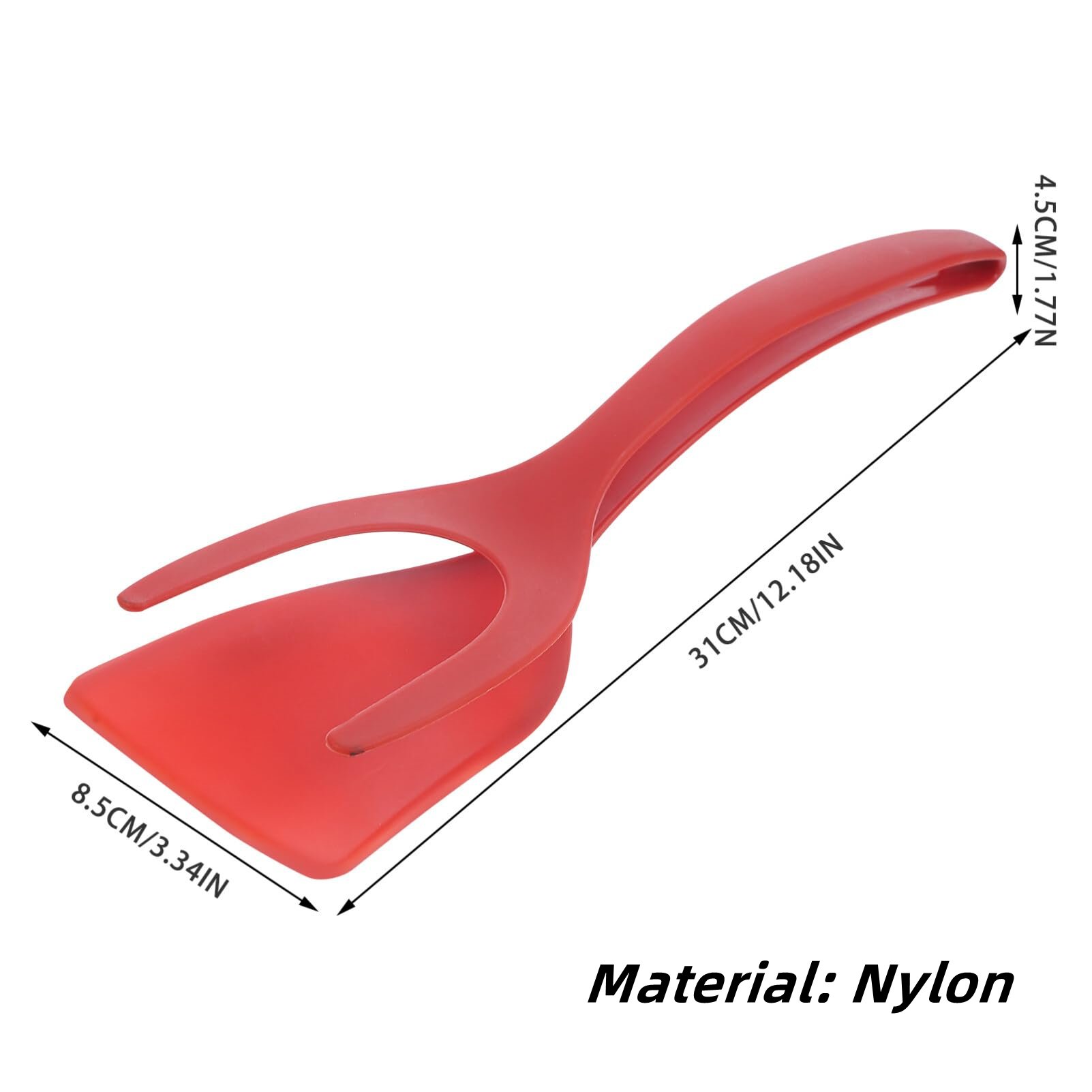 2 in 1 Grip Flip Spatula Tongs