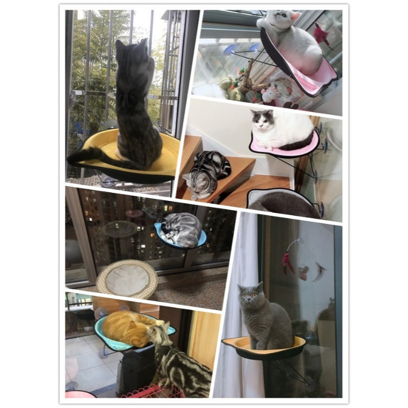 Cat Window Hammock Removable Bed