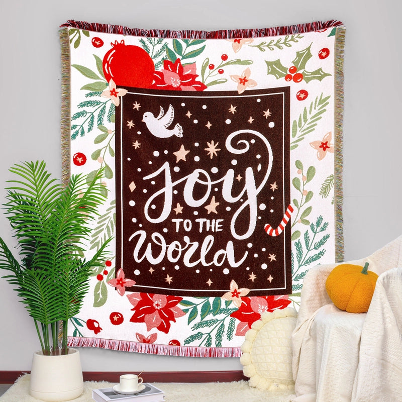 Casual Elegant Cute Elk Cotton Polyester Blanket Couch & Sofa Decor