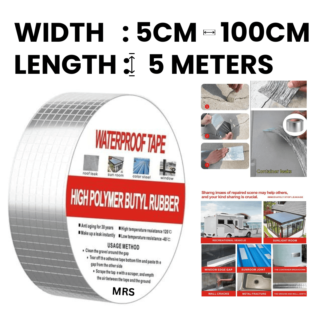 HIGH QUALITY WATERPROOF ALUMINUM TAPE