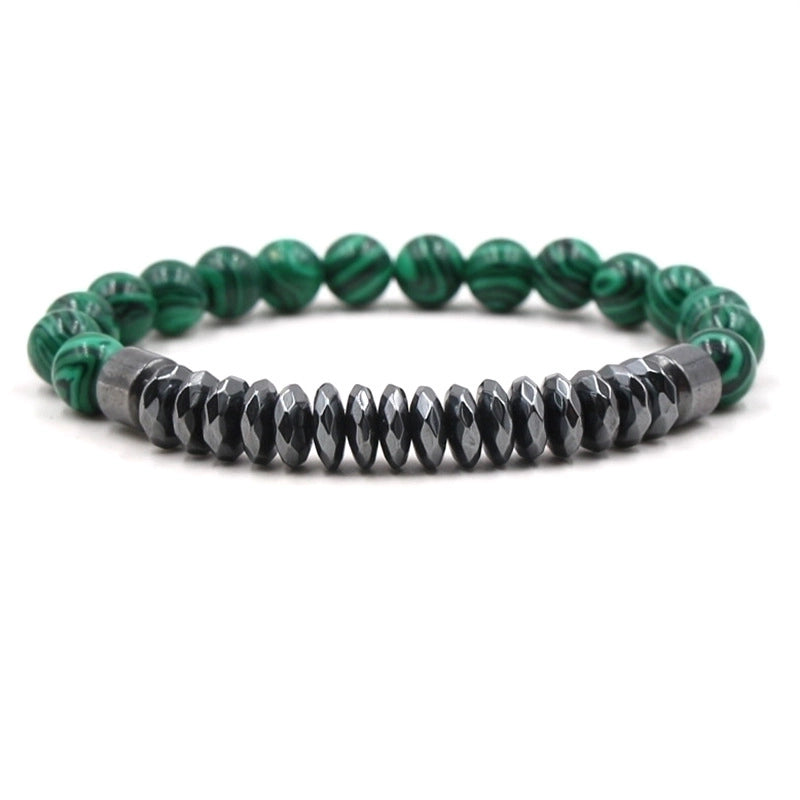Minimalist Geometric Natural Stone Beaded Bracelets 1 Piece