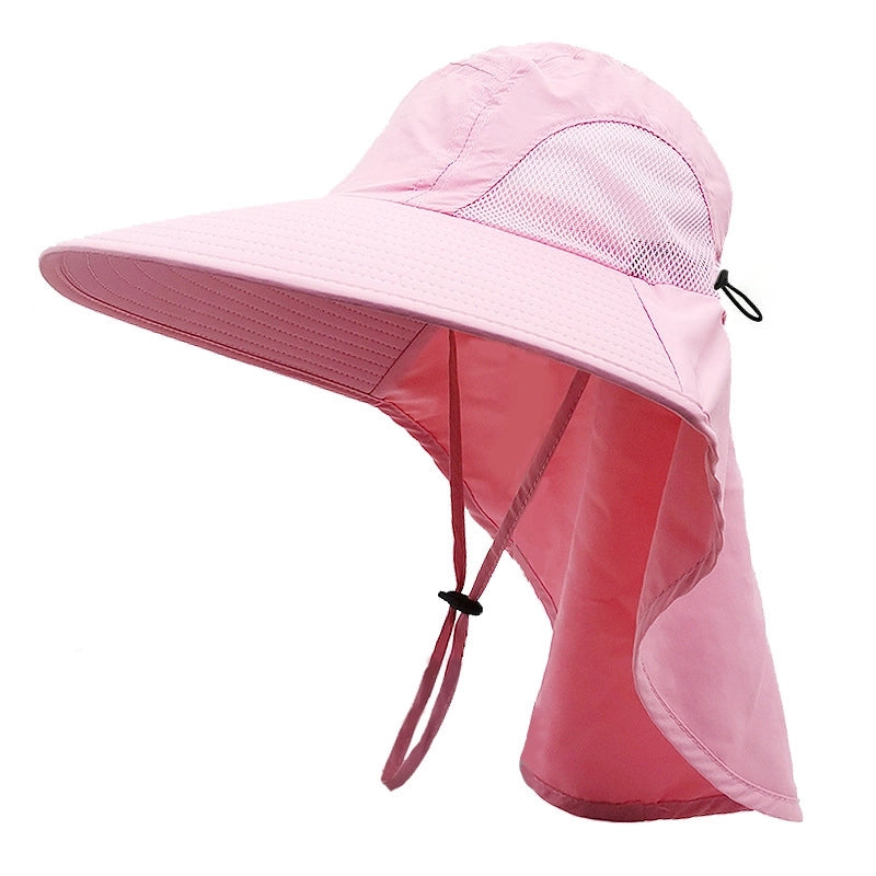Women's Basic Solid Color Curved Eaves Bucket Hat