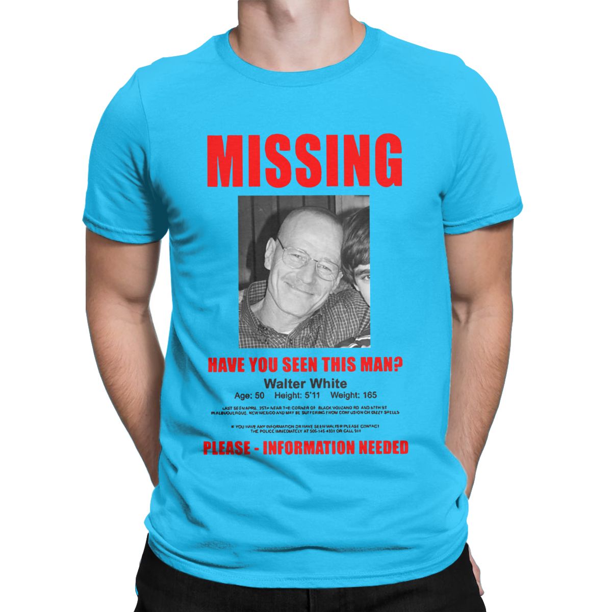 Walter White Missing Tee