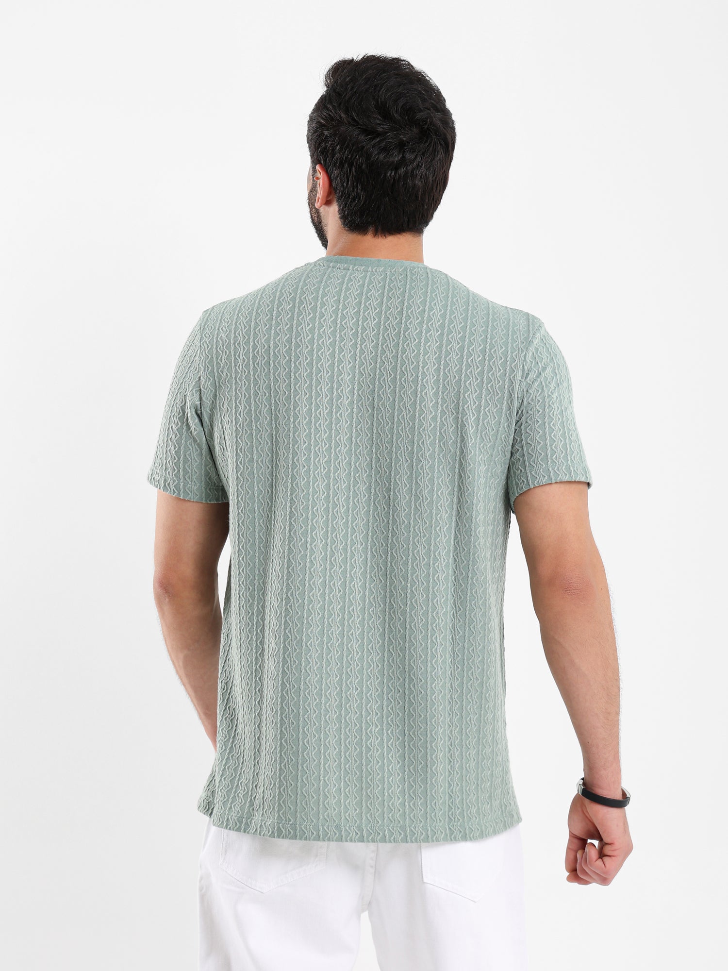 Textured T Shirt