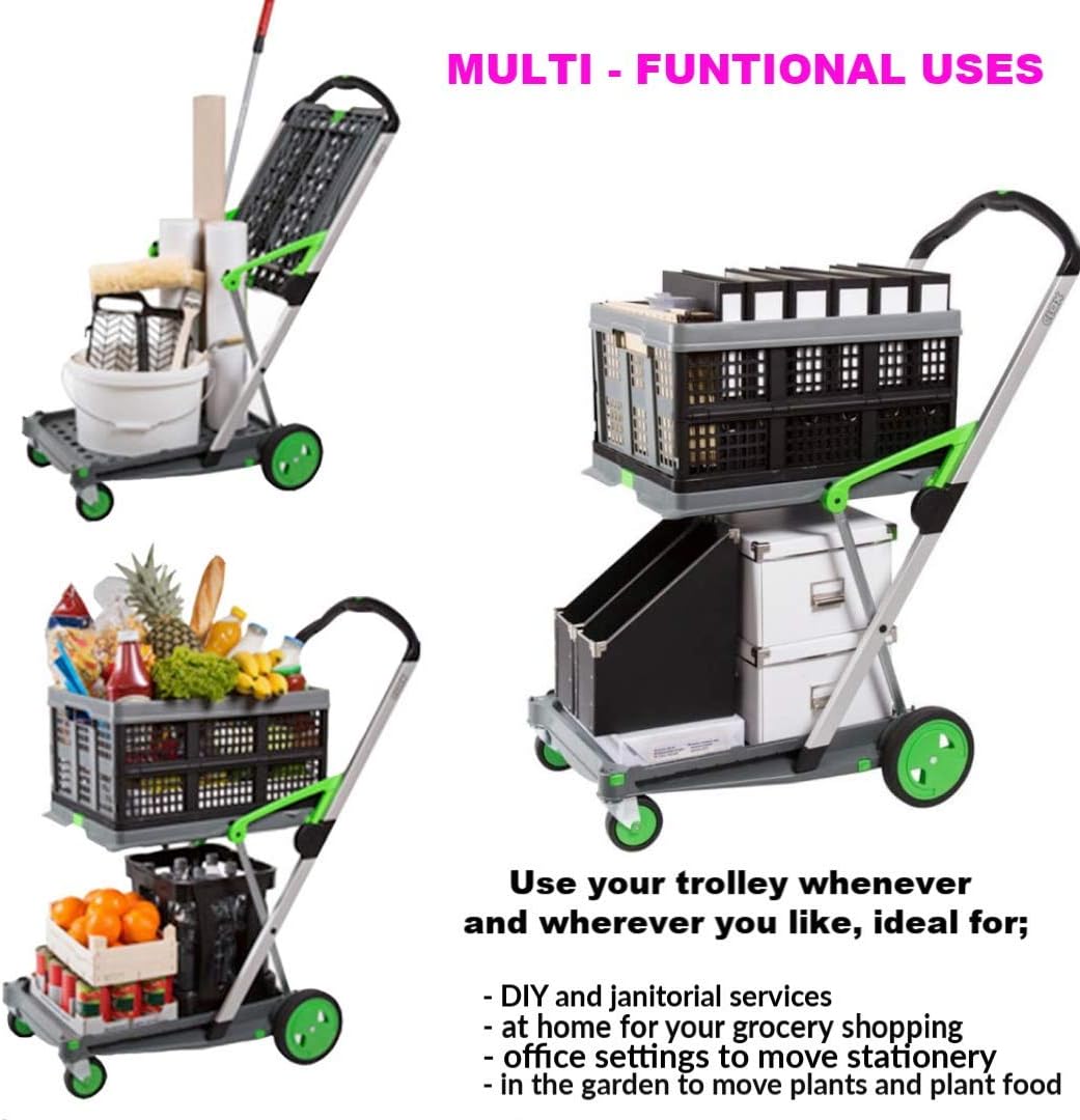 🔥Last Day Limited To 100 Units Only $39.99🔥Factory Clearance Multi use Functional Collapsible Carts