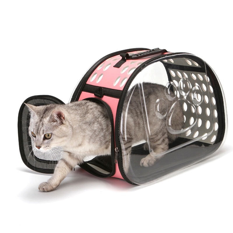 Transparent Pet Carrier Bag Capsule