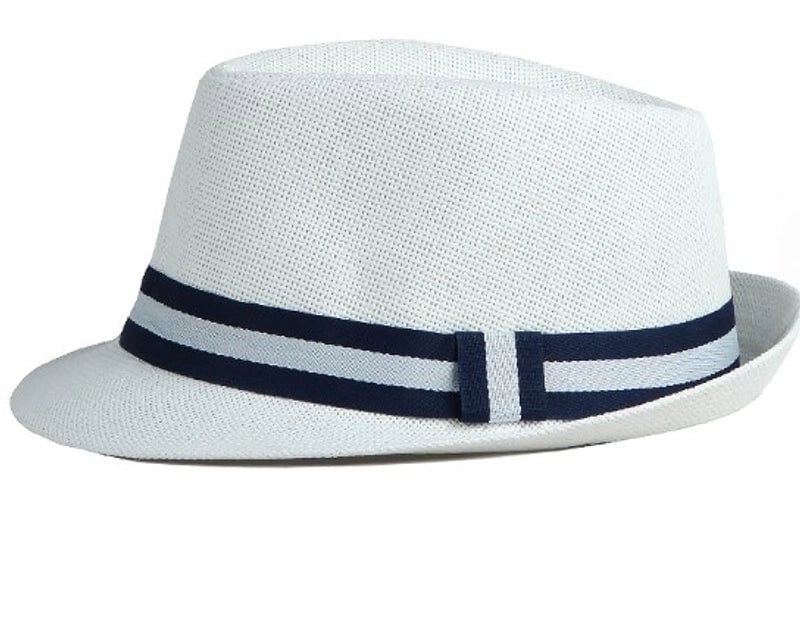 Men's Minimalist Classic Style Solid Color Crimping Straw Hat