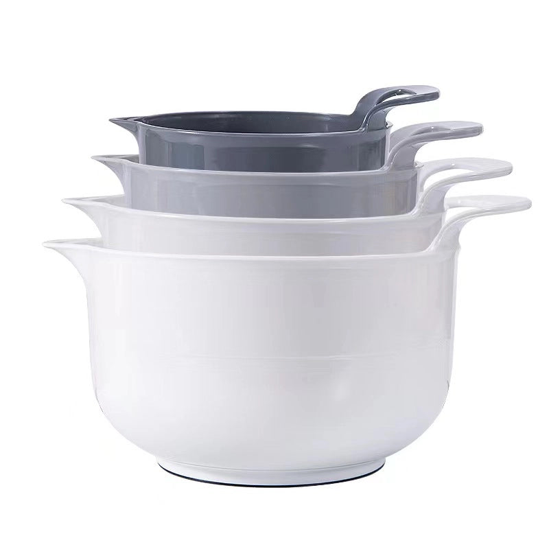 Casual Solid Color Plastic Salah Bowl