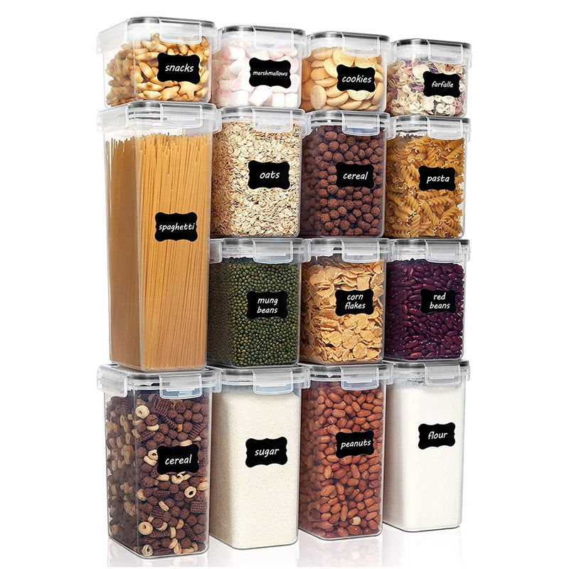 Minimalist Transparent Plastic Storage Container Box