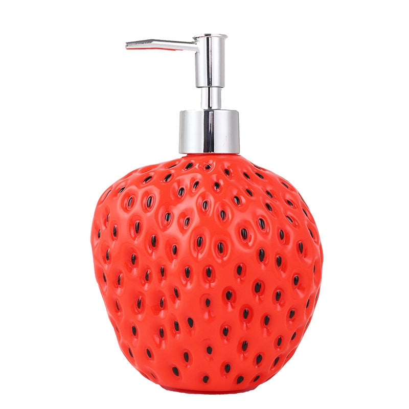 Strawberry Vinyl Storage Bottle Bathing