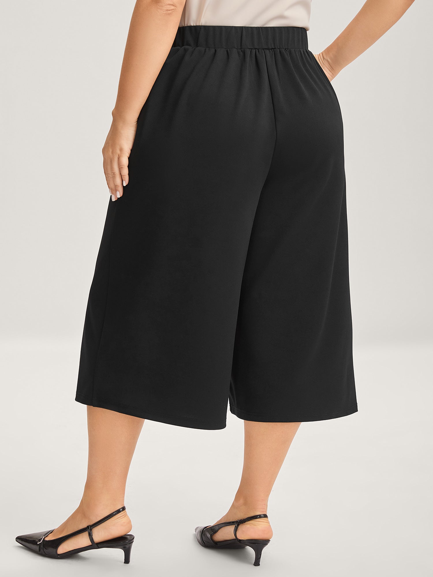 No-Waist Gap Wide-Leg Pants